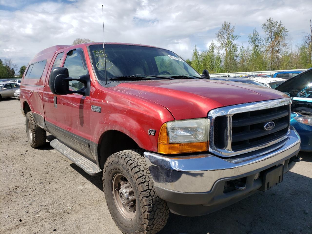 Photo 9 from auction – 2001 FORD F250 SUPER with VIN 1FTNX21S31EA76071