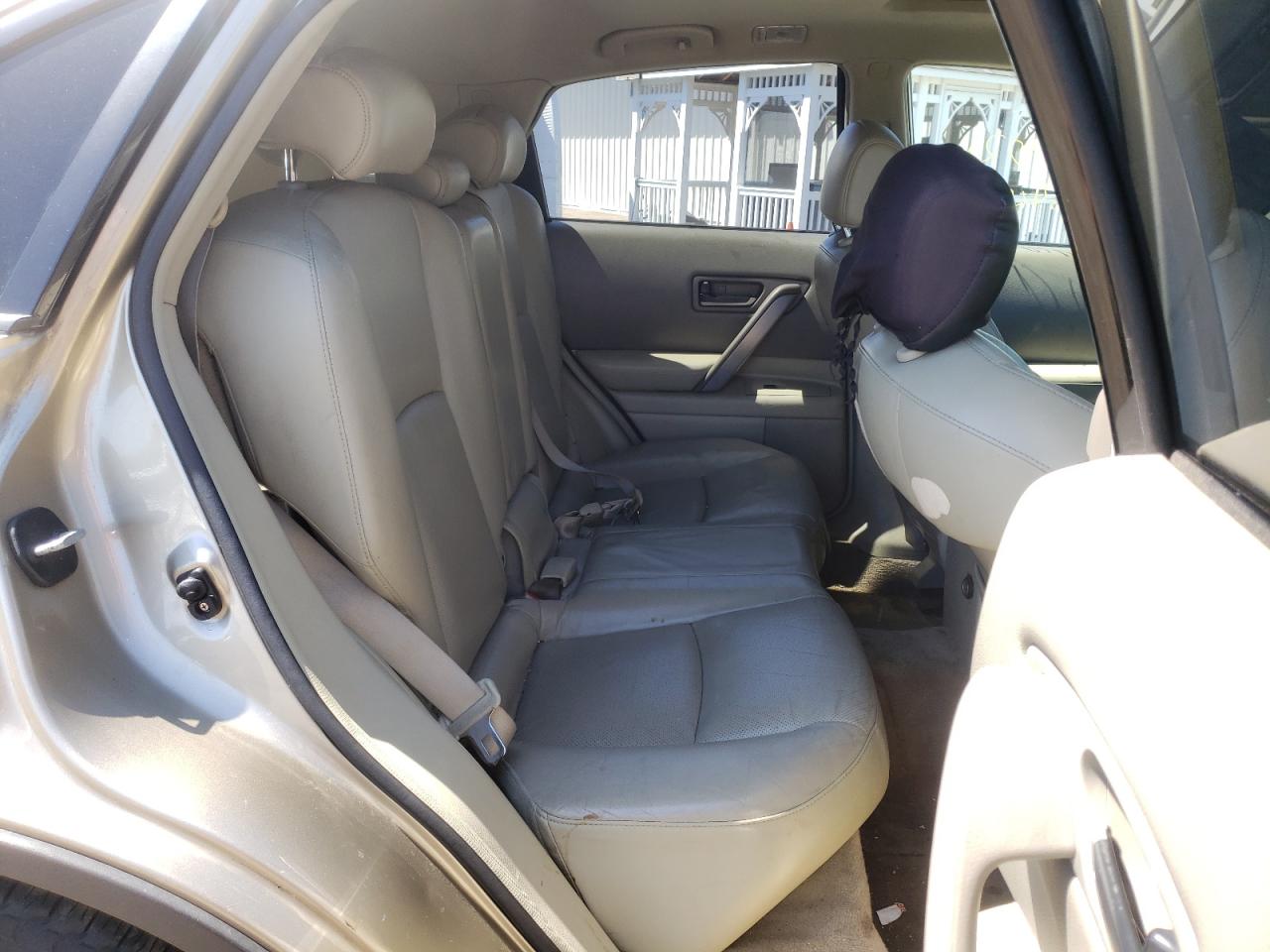 Photo 6 from auction – 2004 INFINITI FX35 with VIN JNRAS08W14X220204