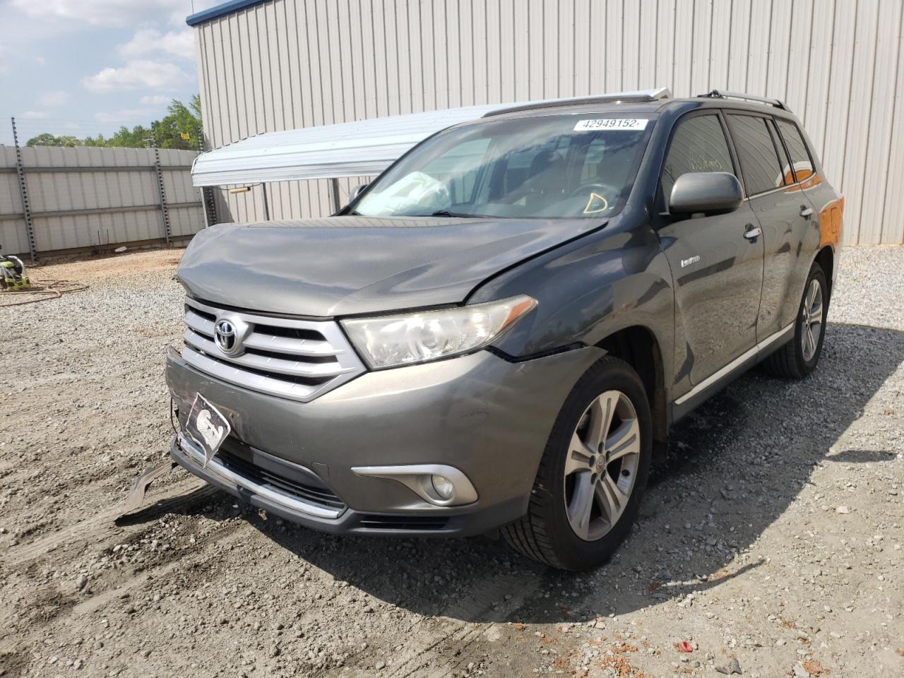 Photo 2 from auction – 2012 TOYOTA HIGHLANDER with VIN 5TDYK3EHXCS079935