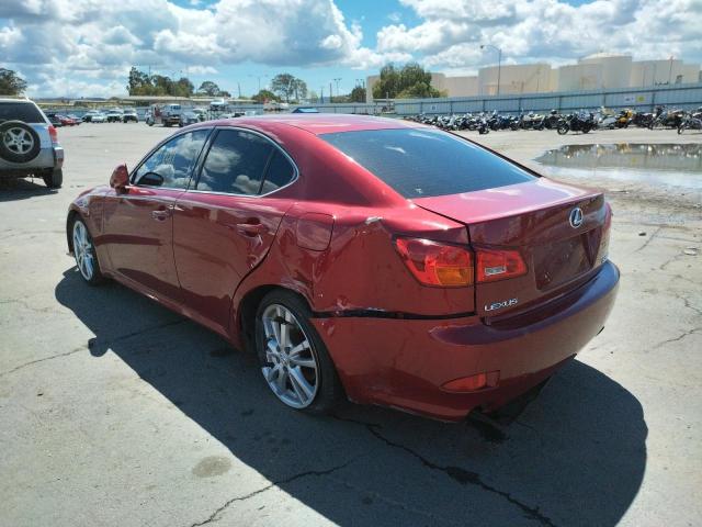 Photo 3 from auction – 2006 LEXUS IS 350 with VIN JTHBE262065000721