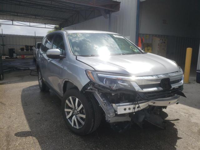 HONDA PILOT EXL 2019 with VIN 5FNYF6H40KB037646 - Photo from auction