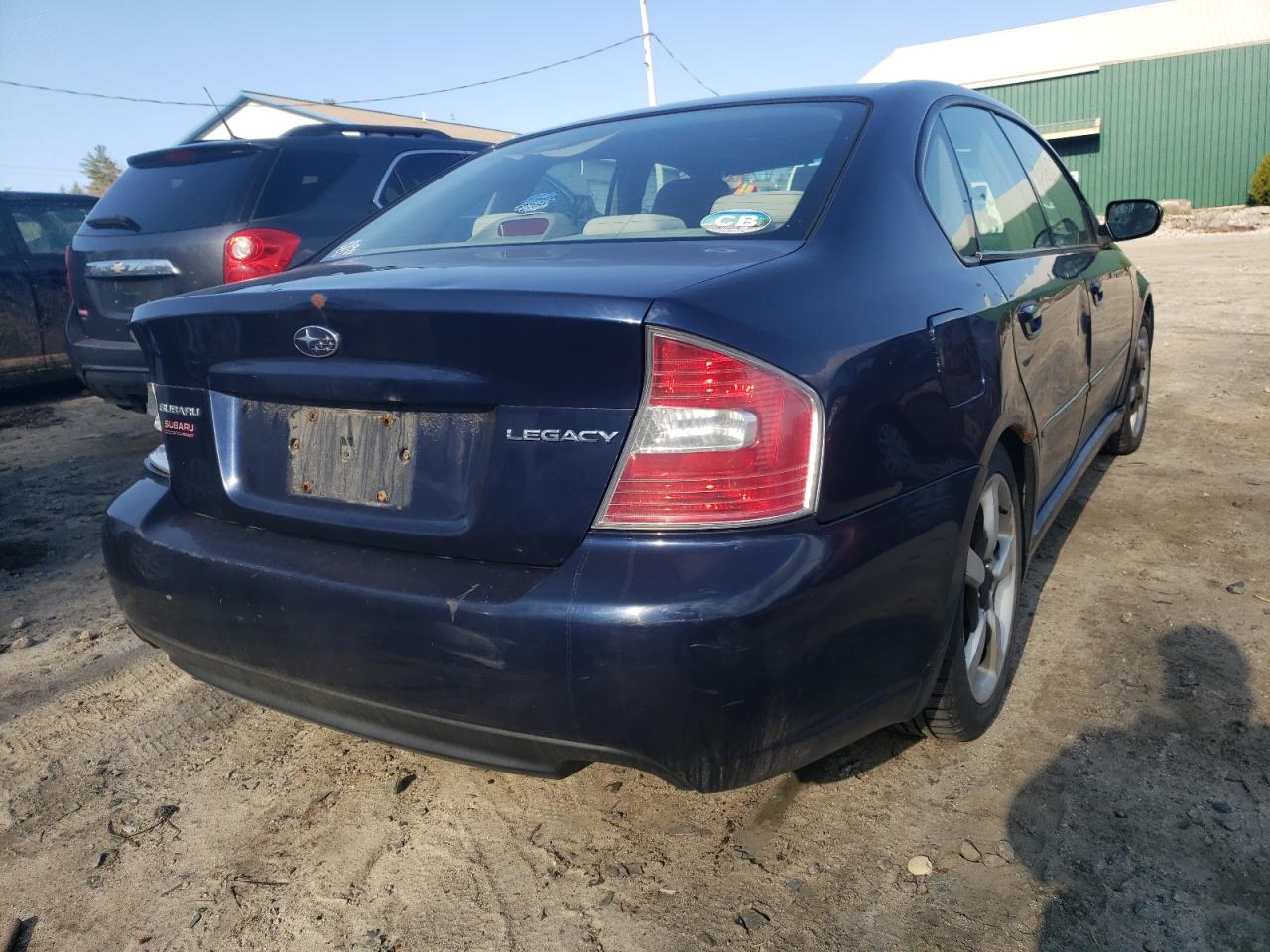 Photo 4 from auction – 2007 SUBARU LEGACY 2.5 with VIN 4S3BL616477214173