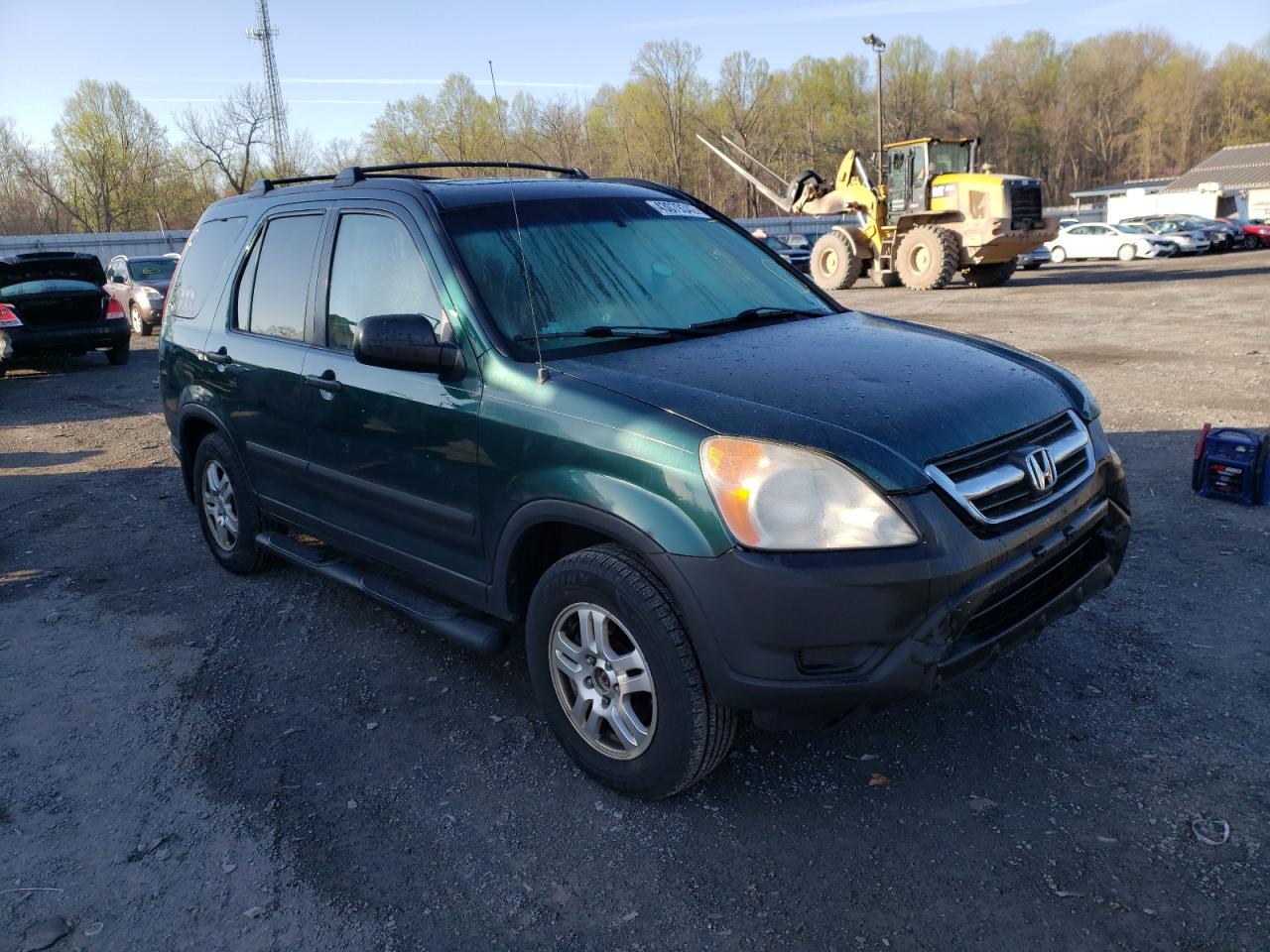HONDA CR-V EX 2002 with VIN JHLRD788X2C053341 - Photo from auction