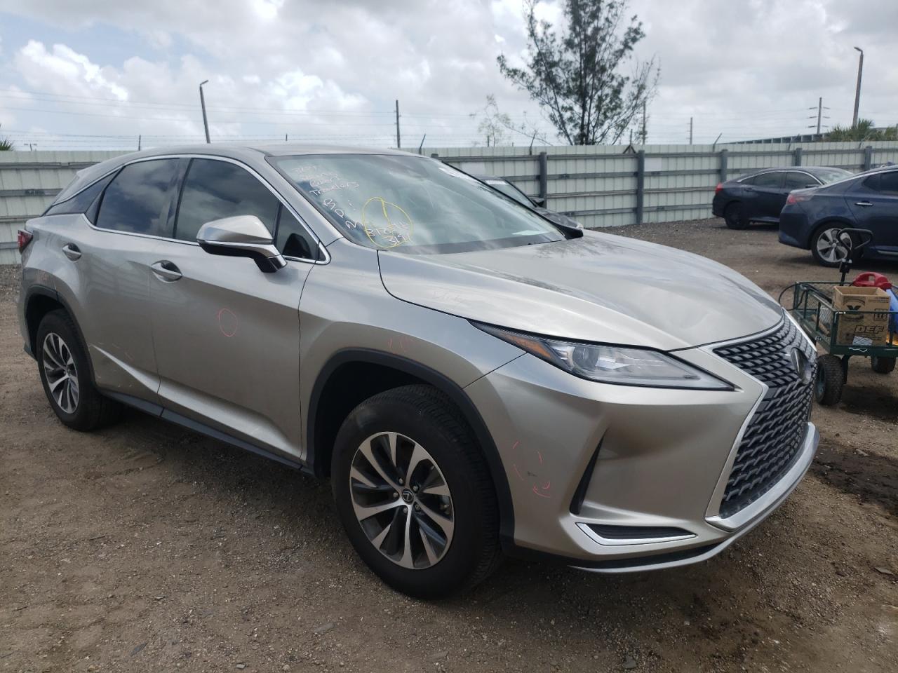LEXUS RX 350 BAS 2021 with VIN 2T2AZMAA8MC195507 - Photo from auction