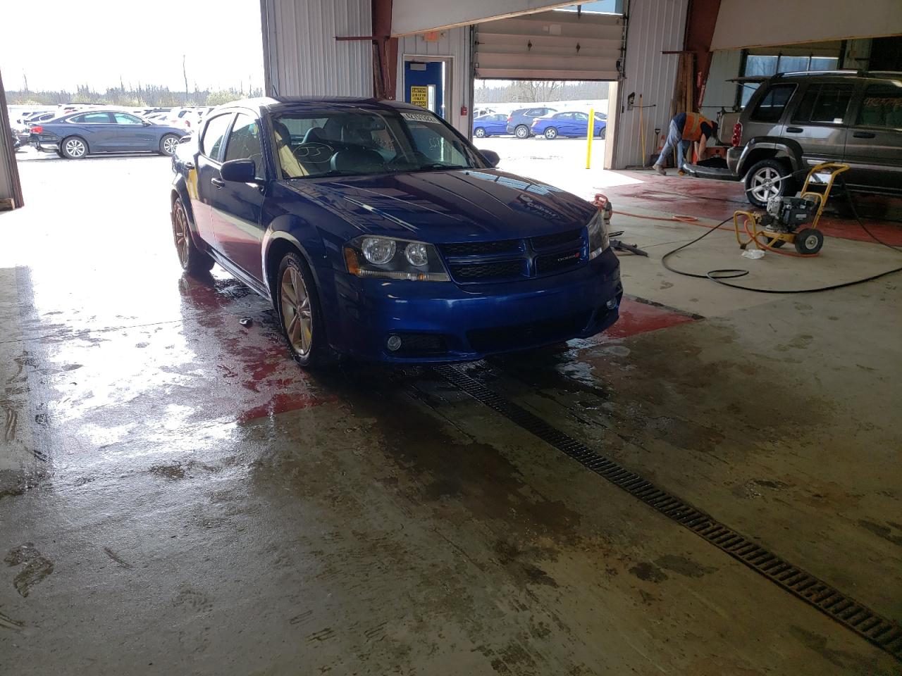 DODGE AVENGER SX 2014 with VIN 1C3CDZCB0EN226489 - Photo from auction