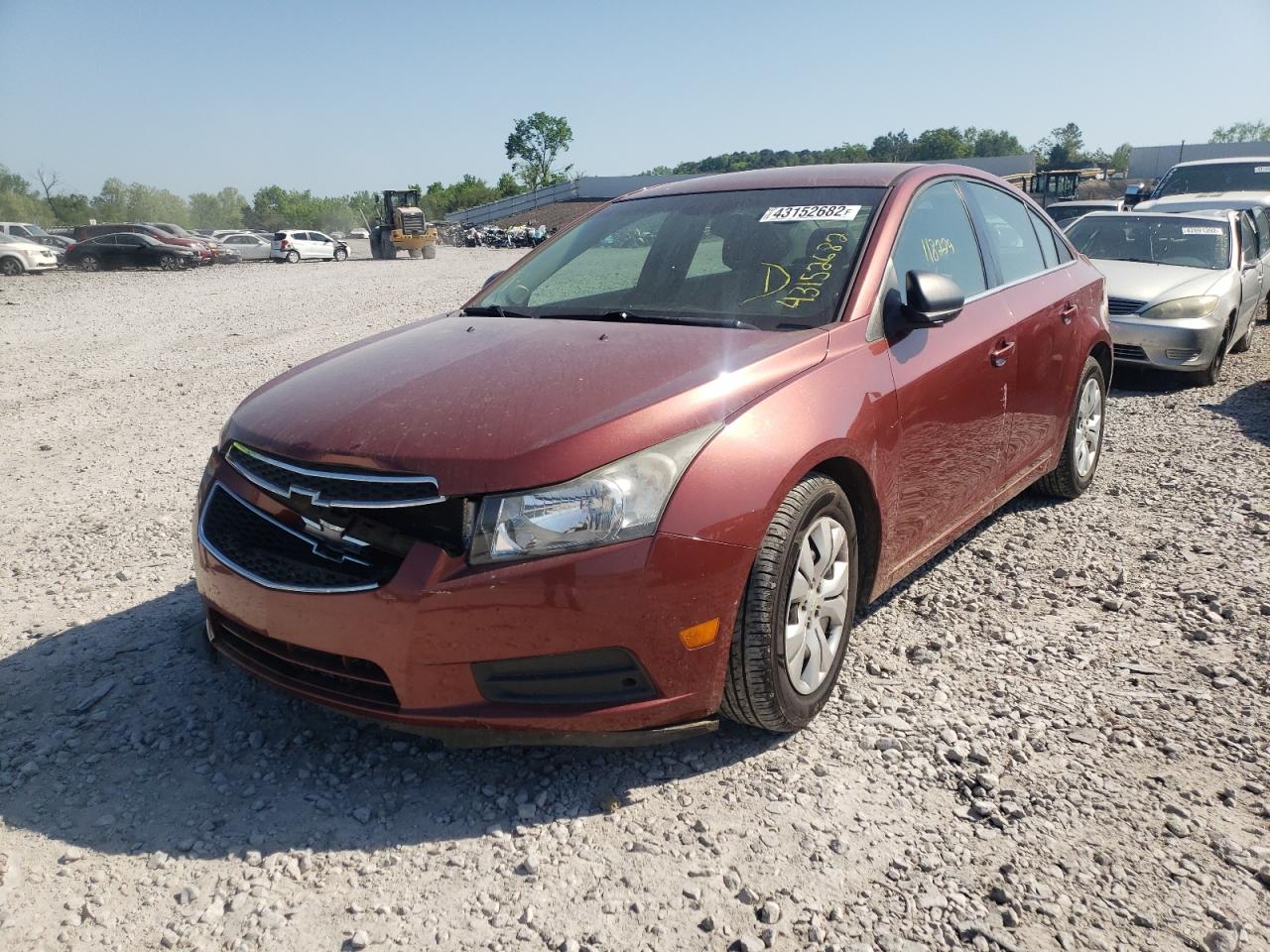 Photo 2 from auction – 2012 CHEVROLET CRUZE LS with VIN 1G1PC5SH6C7259604