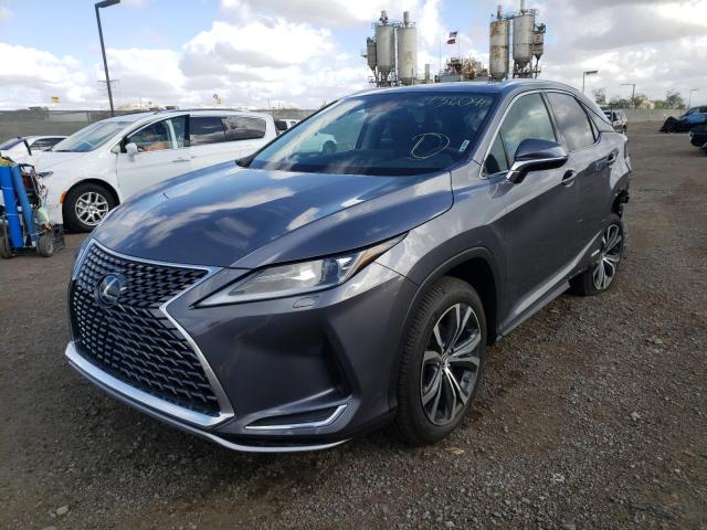 Photo 2 from auction – 2021 LEXUS RX 450H with VIN 2T2HGMDA3MC067143