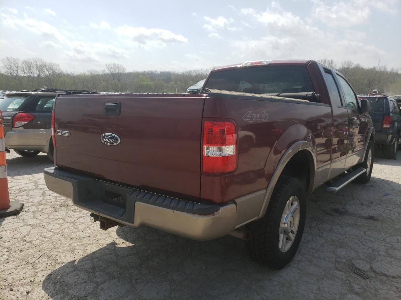 Photo 4 from auction – 2004 FORD F150 with VIN 1FTPX14514NA58116