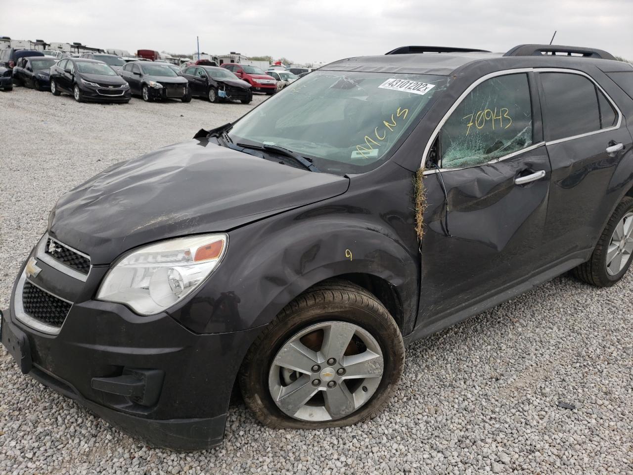 Photo 10 from auction – 2014 CHEVROLET EQUINOX LT with VIN 2GNALBEK1E6346419