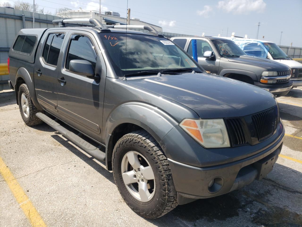 NISSAN FRONTIER C 2005 with VIN 1N6AD07W35C427954 - Photo from auction