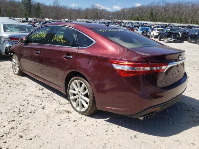 Photo 3 from auction – 2013 TOYOTA AVALON BAS with VIN 4T1BK1EB9DU030644