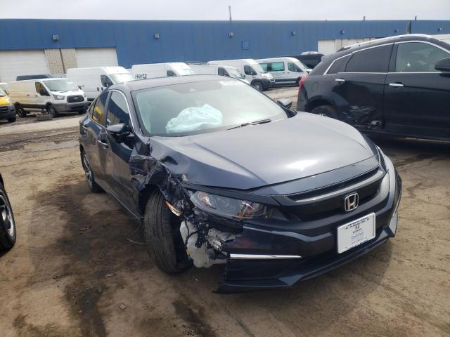HONDA CIVIC LX 2019 with VIN 19XFC2F61KE025220 - Photo from auction