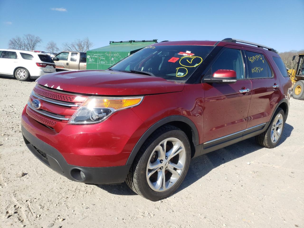 Photo 2 from auction – 2013 FORD EXPLORER L with VIN 1FM5K7F89DGC07453