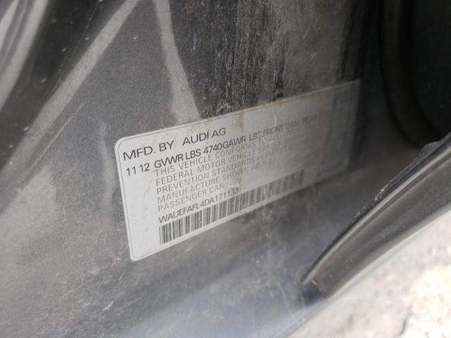 Фото 10 с аукциона – 2013 AUDI A4 PREMIUM с VIN WAUEFAFL4DA171133