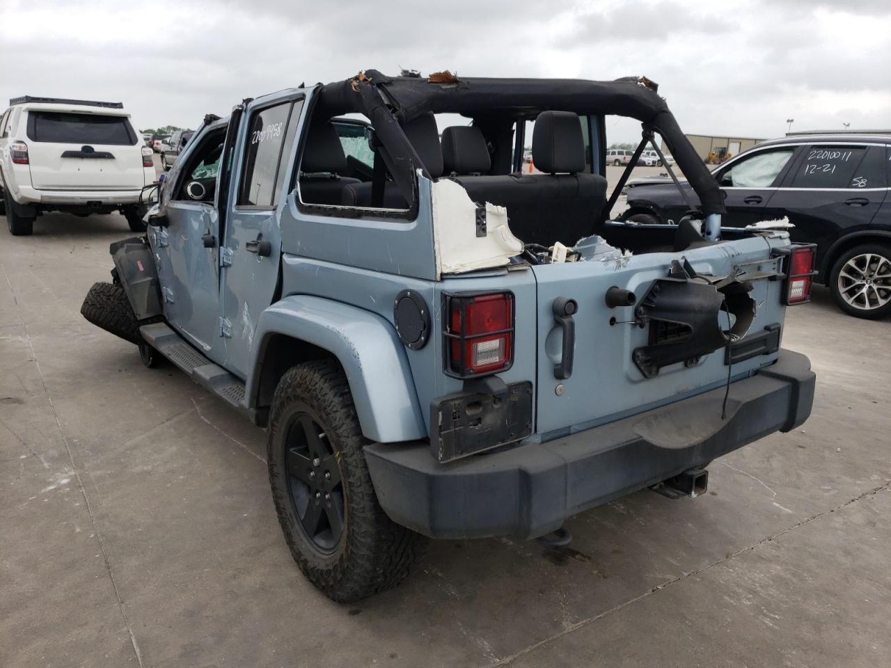 Photo 3 from auction – 2012 JEEP WRANGLER U with VIN 1C4BJWEG0CL148585