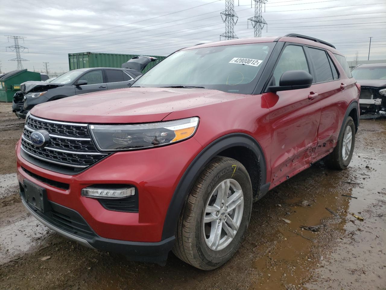 Photo 2 from auction – 2020 FORD EXPLORER X with VIN 1FMSK8DH4LGC42976