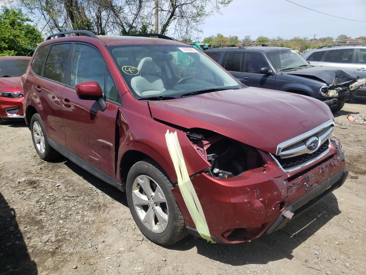 SUBARU FORESTER 2 2014 with VIN JF2SJAECXEH437786 - Photo from auction