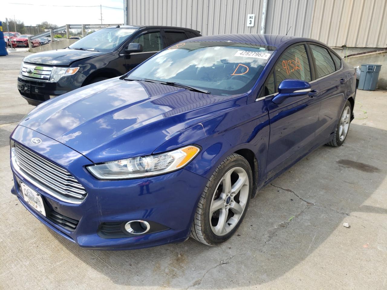 Photo 2 from auction – 2016 FORD FUSION SE with VIN 3FA6P0HD1GR395772