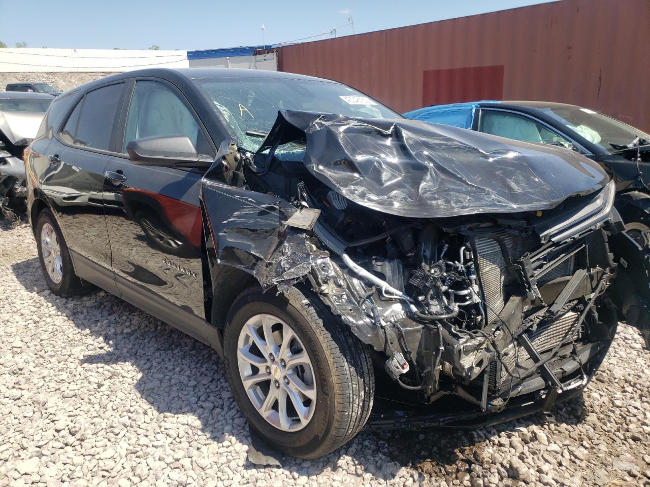 CHEVROLET EQUINOX LS 2020 with VIN 2GNAXHEV9L6236717 - Photo from auction