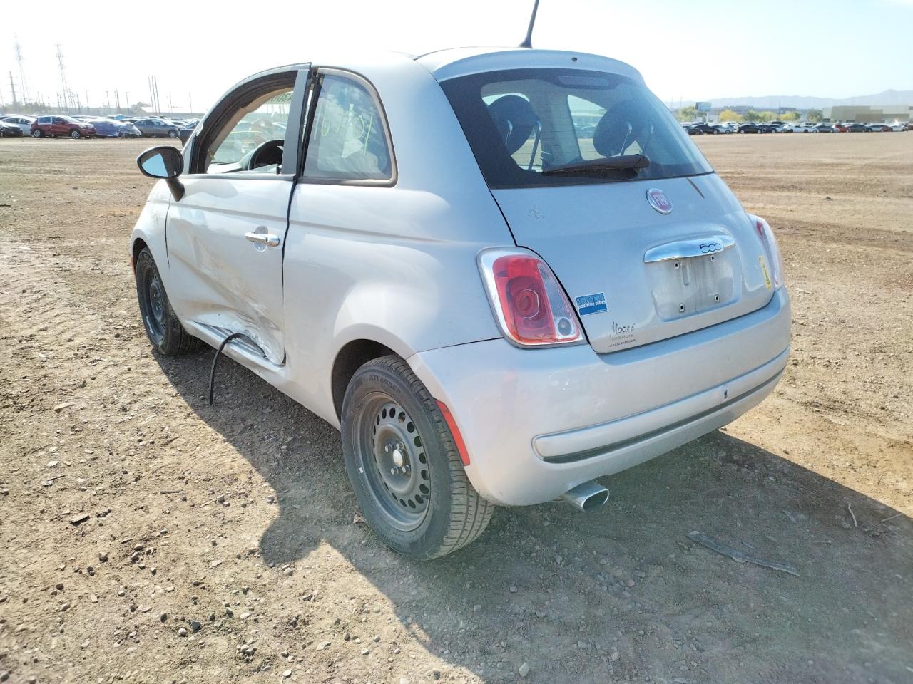 Photo 3 from auction – 2012 FIAT 500 POP with VIN 3C3CFFAR0CT383848