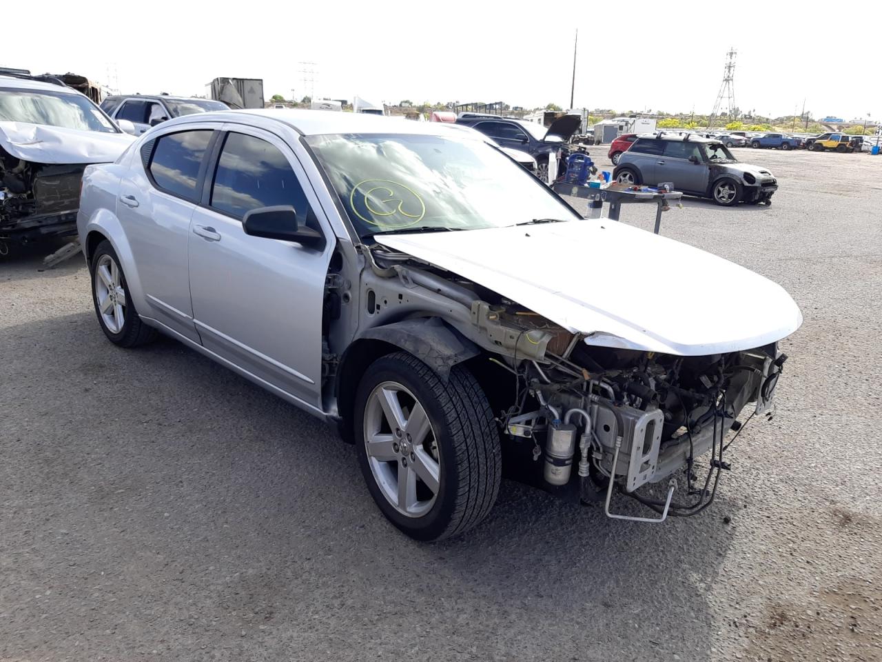 Photo 1 from auction – 2008 DODGE AVENGER SX with VIN 1B3LC56R18N598123
