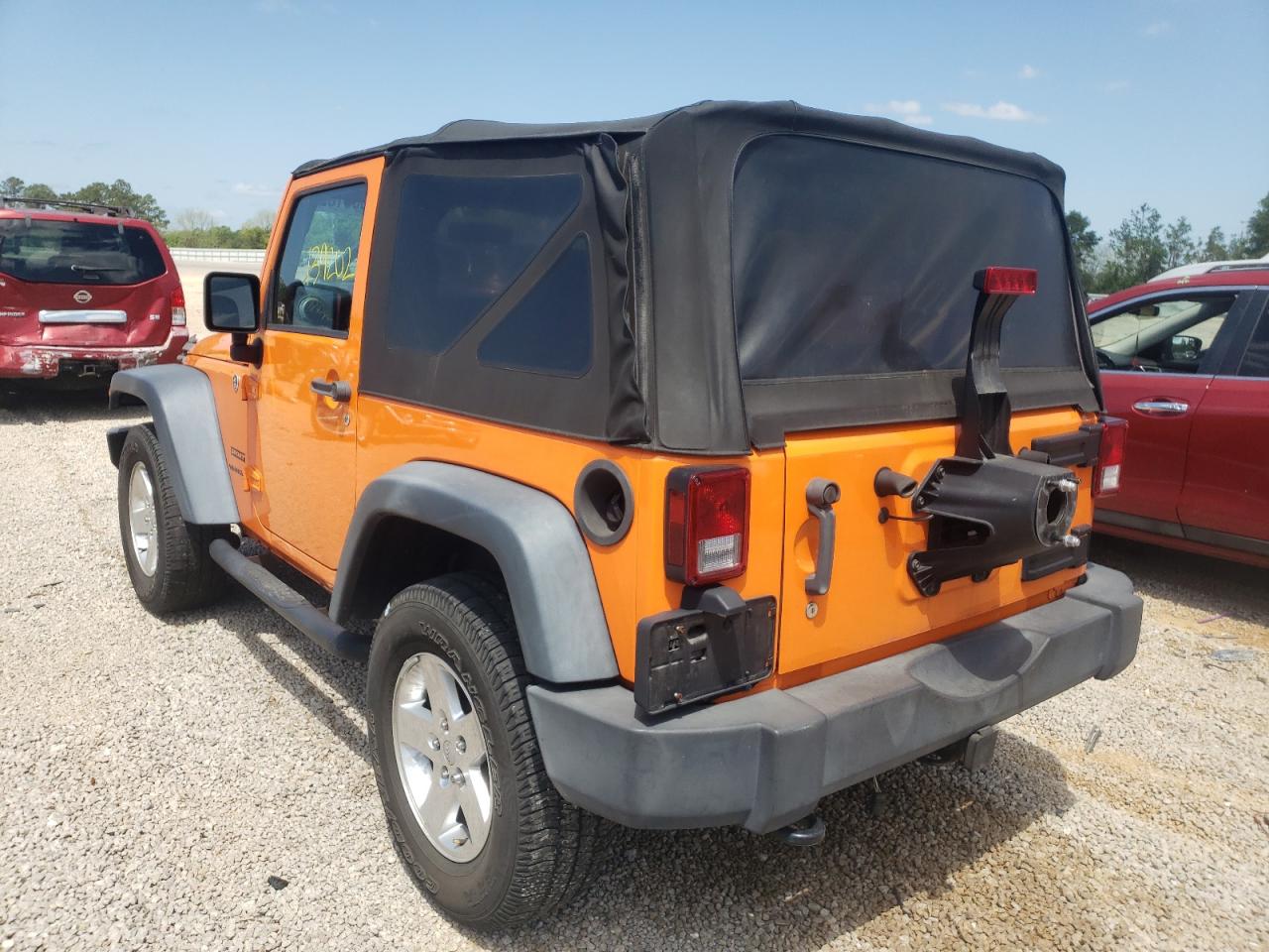 Photo 3 from auction – 2012 JEEP WRANGLER S with VIN 1C4AJWAG4CL211446