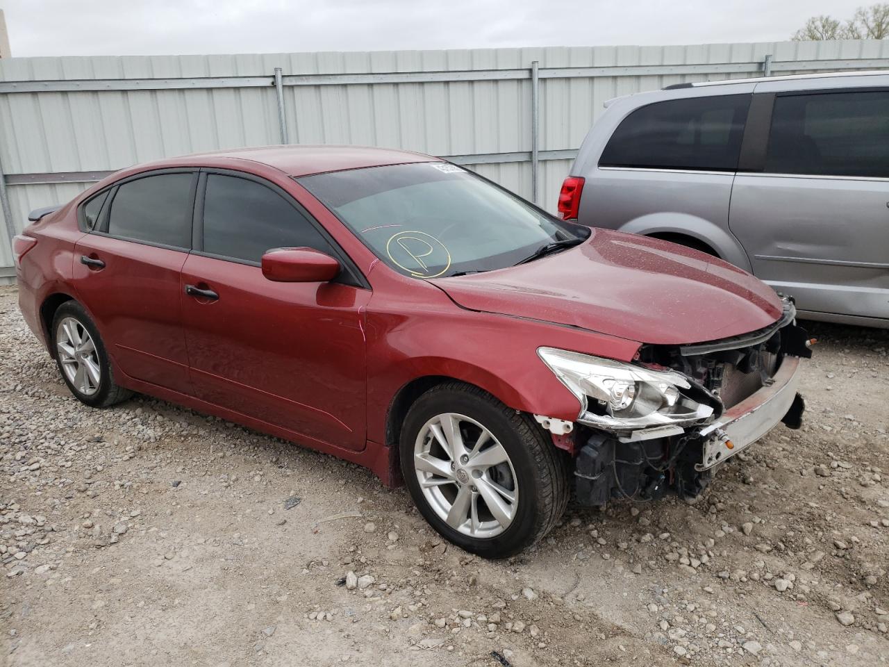 NISSAN ALTIMA 2.5 2013 with VIN 1N4AL3AP3DN479814 - Photo from auction