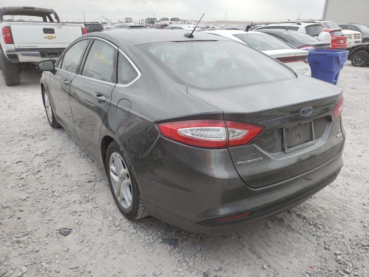 Photo 3 from auction – 2016 FORD FUSION SE with VIN 3FA6P0HD9GR284726
