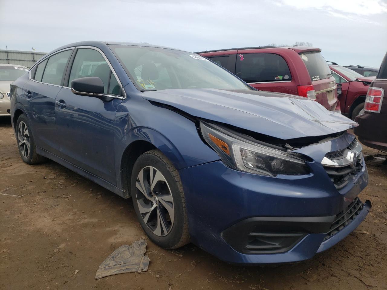 SUBARU LEGACY 2021 with VIN 4S3BWAB60M3006769 - Photo from auction