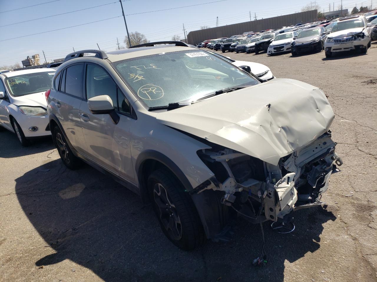 SUBARU XV CROSSTR 2013 with VIN JF2GPAKC5D2860219 - Photo from auction