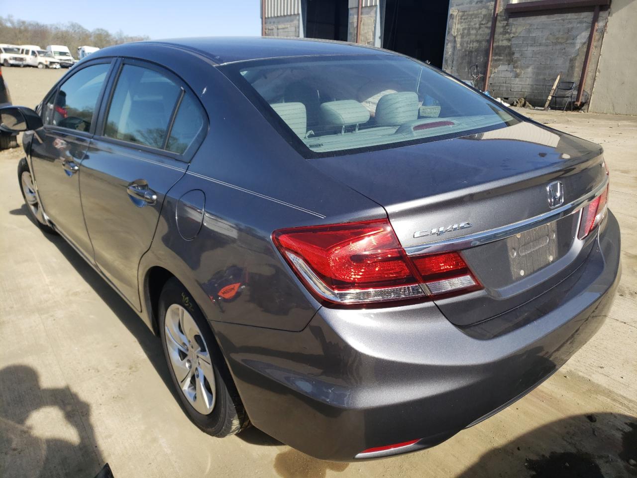 Photo 3 from auction – 2013 HONDA CIVIC LX with VIN 19XFB2F54DE275287