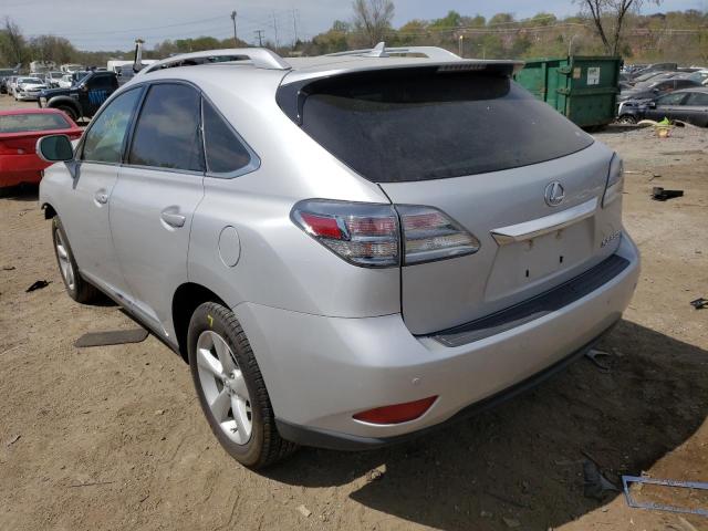 Photo 3 from auction – 2012 LEXUS RX 350 with VIN 2T2BK1BA7CC150482