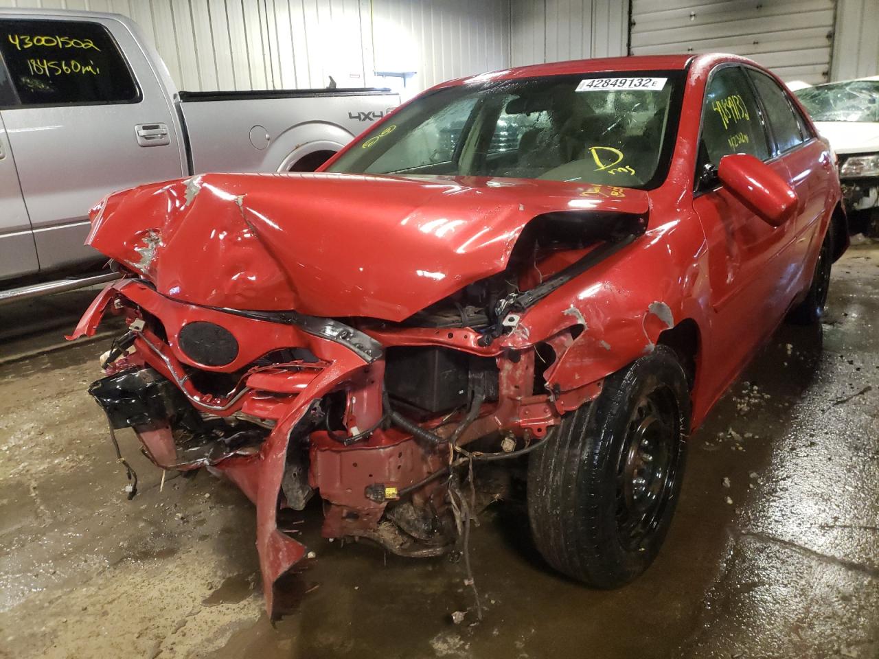 Photo 2 from auction – 2010 TOYOTA CAMRY BASE with VIN 4T4BF3EK6AR012118