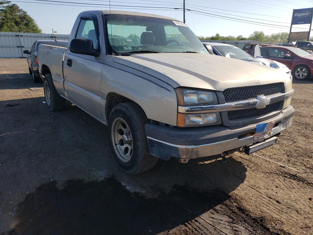 CHEVROLET SILVERADO 2005 with VIN 1GCEC14X95Z241424 - Photo from auction