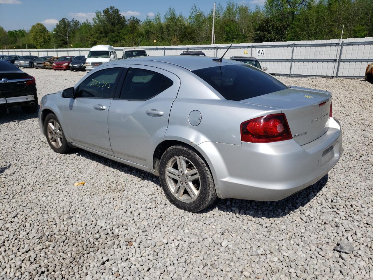 Photo 3 from auction – 2012 DODGE AVENGER SX with VIN 1C3CDZCB4CN219638