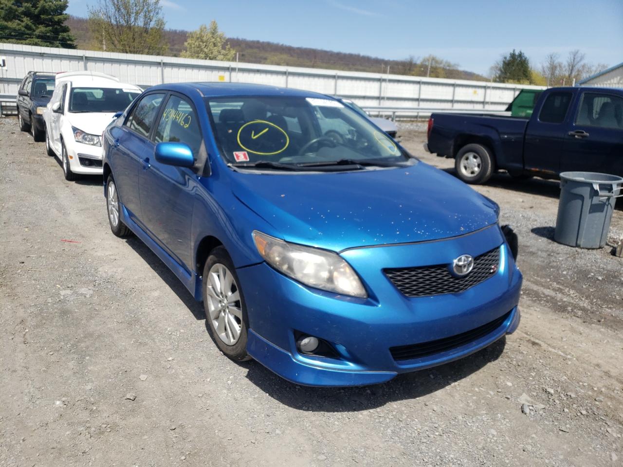 TOYOTA COROLLA BA 2010 with VIN 1NXBU4EE6AZ229734 - Photo from auction