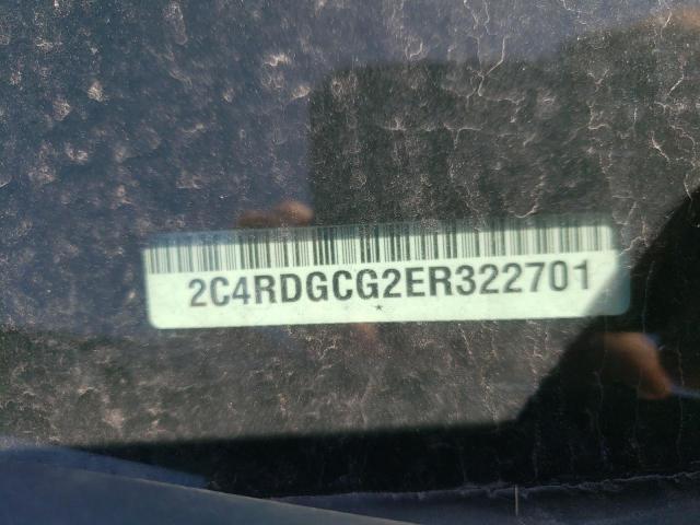 Photo 10 from auction – 2014 DODGE GRAND CARA with VIN 2C4RDGCG2ER322701