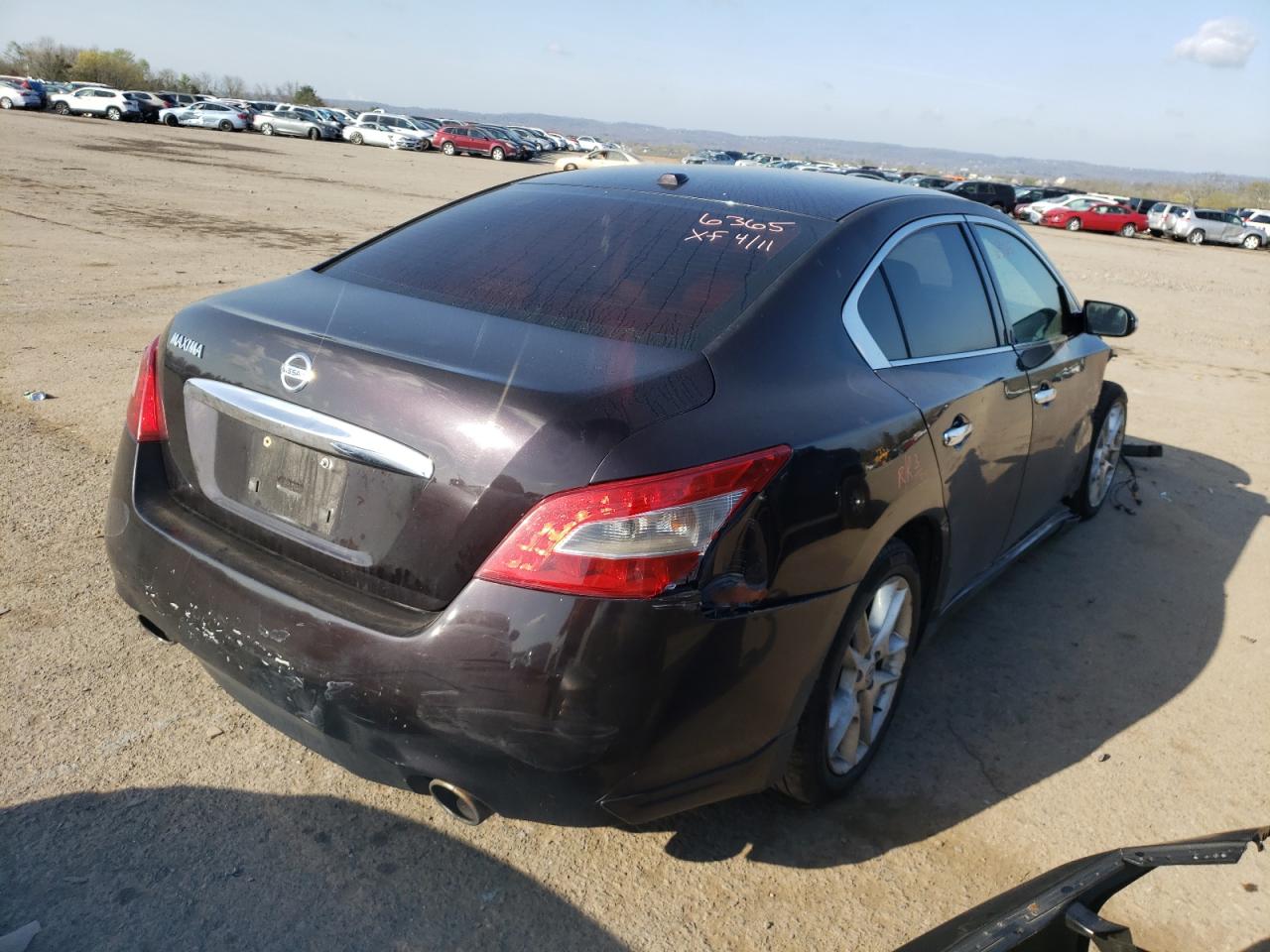 Photo 4 from auction – 2011 NISSAN MAXIMA S with VIN 1N4AA5AP1BC853699