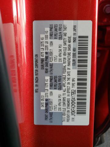 Photo 10 from auction – 2021 MAZDA CX-5 TOURI with VIN JM3KFACM0M0417952