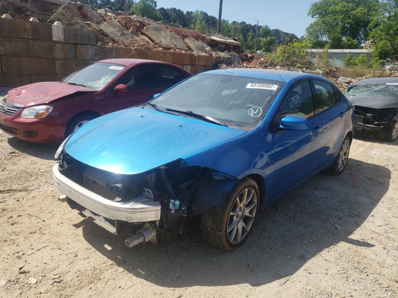 Photo 2 from auction – 2015 DODGE DART SXT with VIN 1C3CDFBB9FD182189