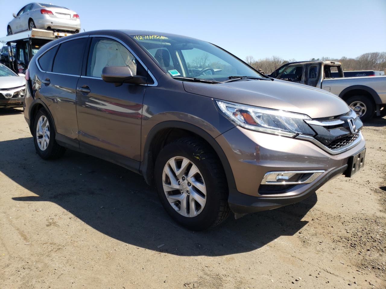 HONDA CR-V EX 2016 with VIN 2HKRM4H53GH727195 - Photo from auction