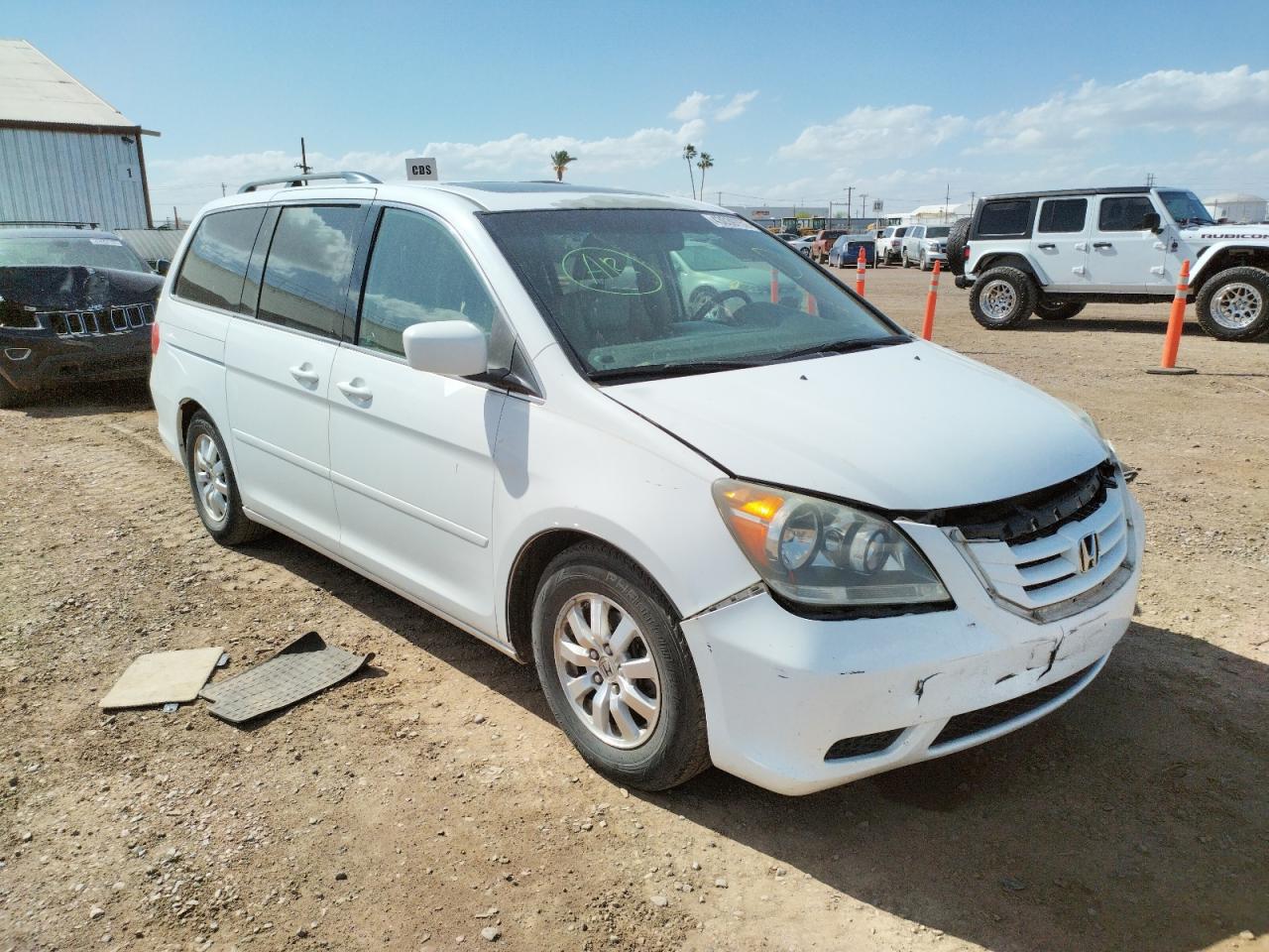 HONDA ODYSSEY EX 2008 with VIN 5FNRL38728B417814 - Photo from auction