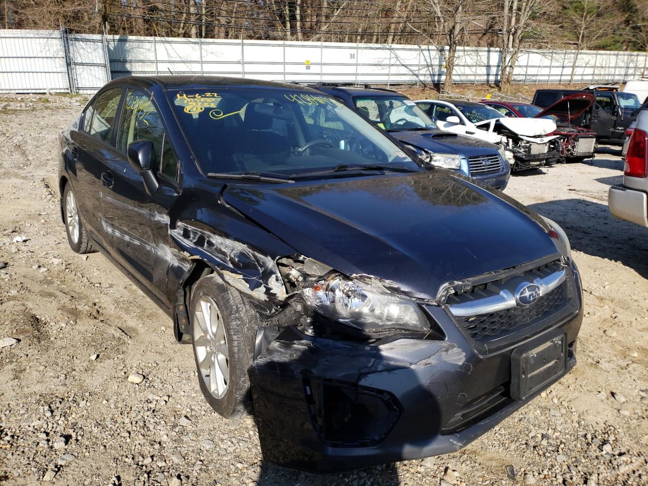 SUBARU IMPREZA PR 2013 with VIN JF1GJAC67DH029722 - Photo from auction
