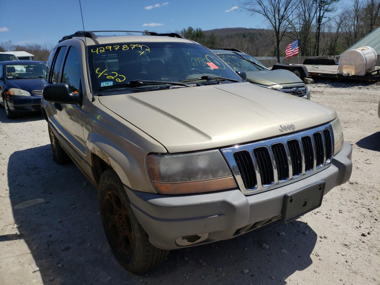 JEEP GRAND CHER 2000 with VIN 1J4GW48S7YC409871 - Photo from auction