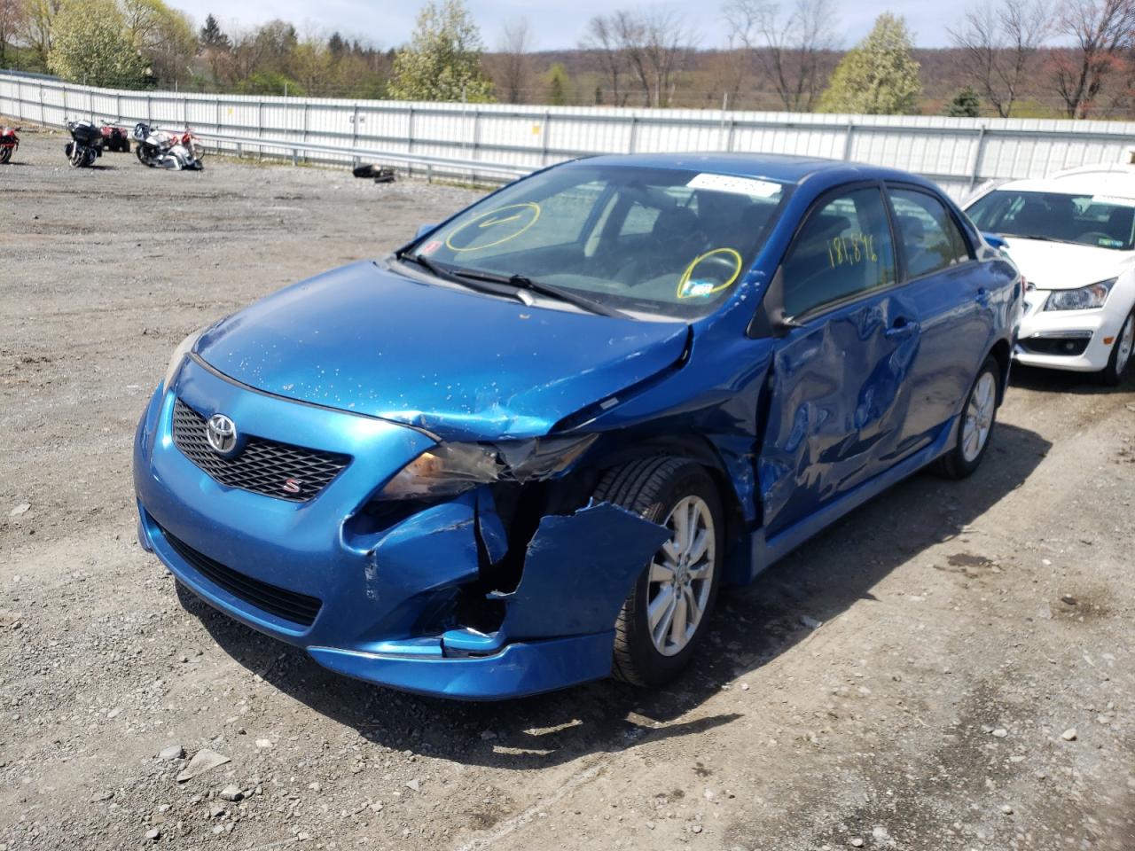 Photo 2 from auction – 2010 TOYOTA COROLLA BA with VIN 1NXBU4EE6AZ229734