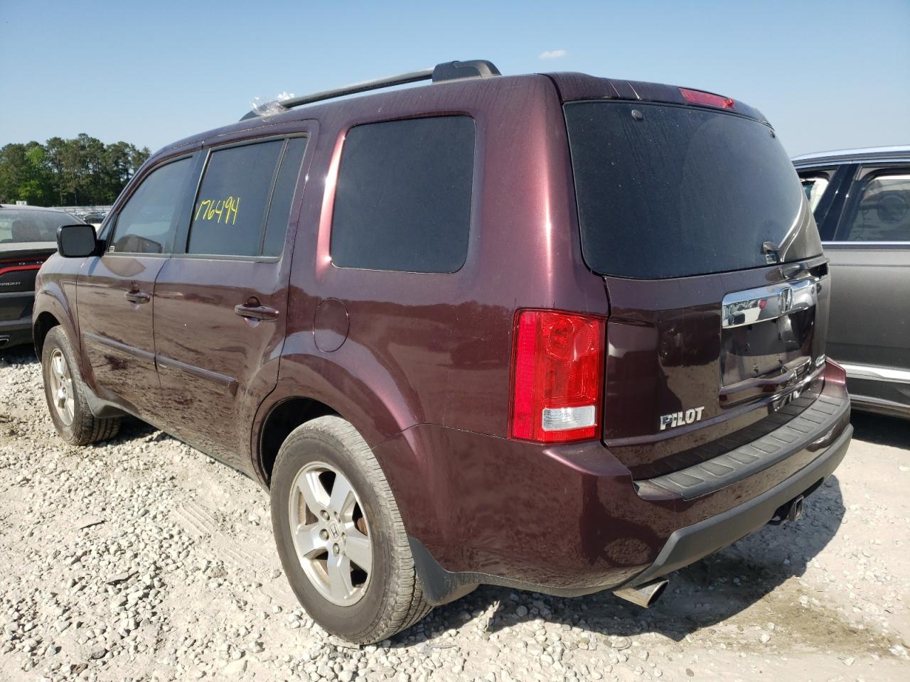 Photo 3 from auction – 2009 HONDA PILOT EXL with VIN 5FNYF48509B021633