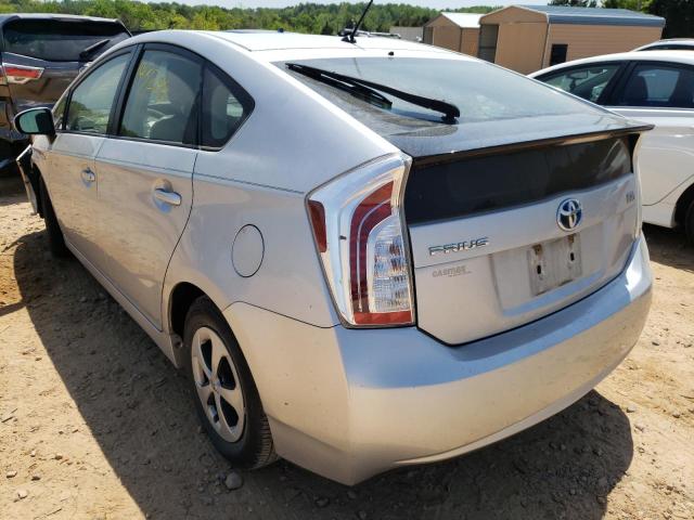 Photo 3 from auction – 2012 TOYOTA PRIUS with VIN JTDKN3DU4C1582403