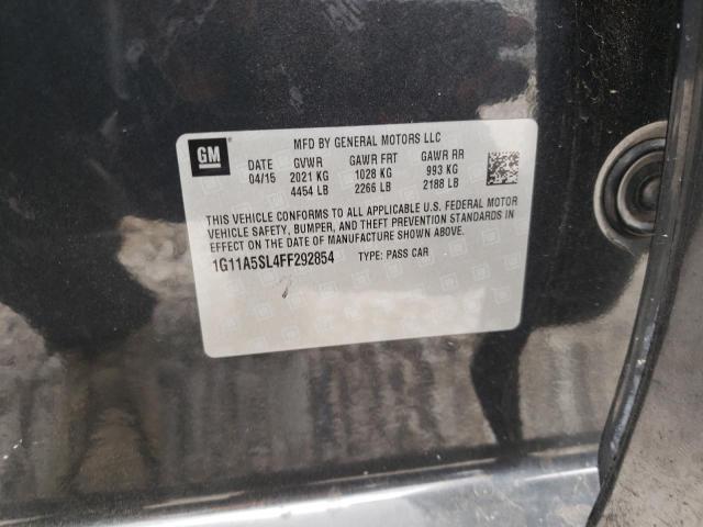 Photo 10 from auction – 2015 CHEVROLET MALIBU LS with VIN 1G11A5SL4FF292854