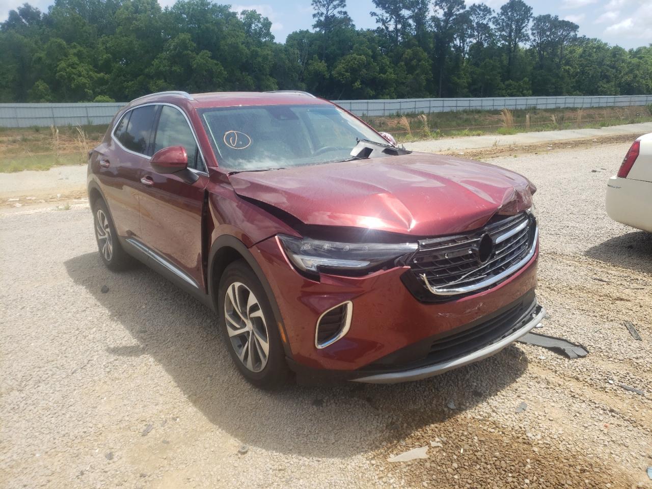 BUICK ENVISION E 2021 with VIN LRBFZNR43MD109374 - Photo from auction