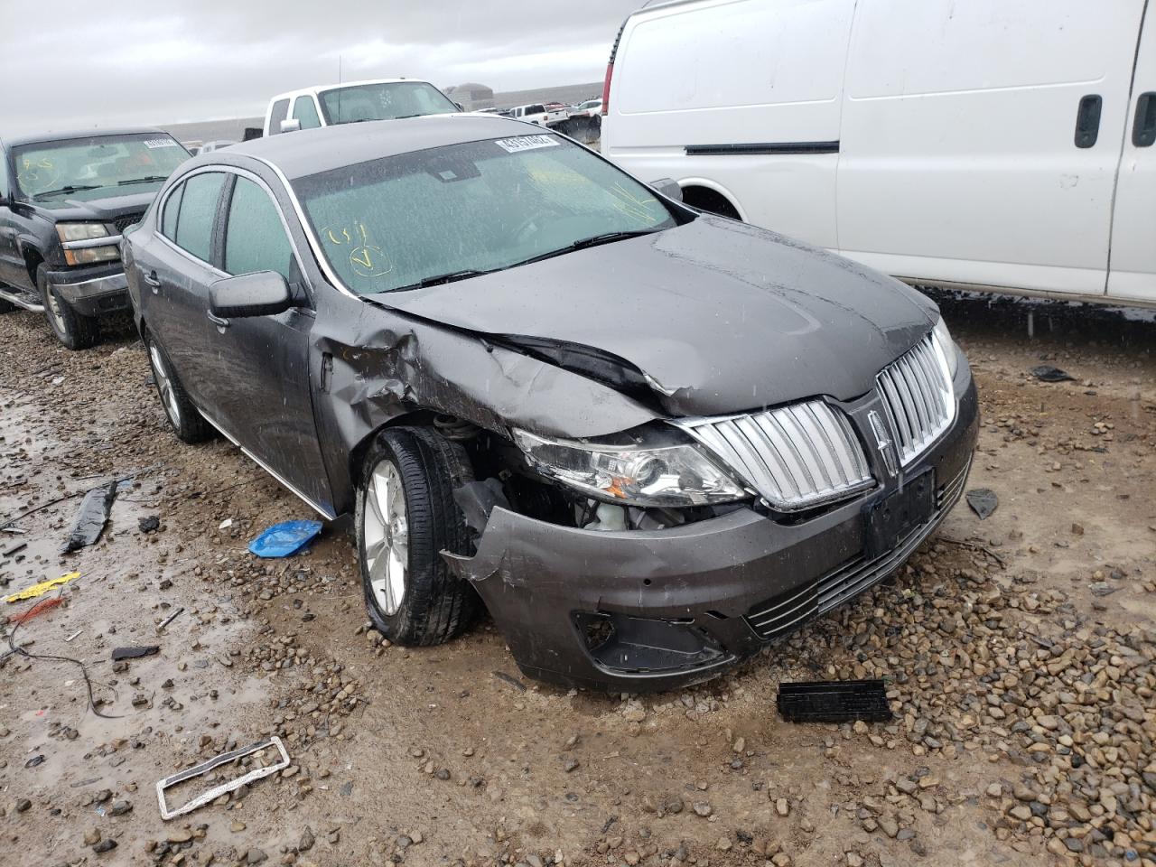 LINCOLN MKS 2011 with VIN 1LNHL9DR4BG614451 - Photo from auction
